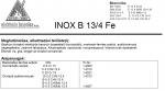 Elektróda INOX B 13/4 Fe 3.25 mm