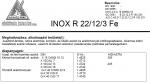 Elektroda INOX R 22/12/3 FE 3.25 mm