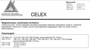 Elektróda CELEX 2.5 mm
