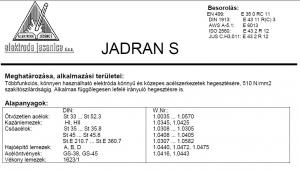 Elektróda Jadran 2.0 mm