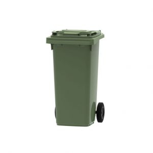 Háztartási kuka 120 L ZÖLD kerekes