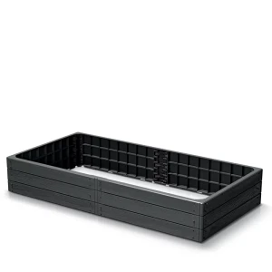 Magaságyás műanyag Base Woody 238L antracit