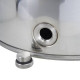Inox kanna füles 20 L-es, csappal