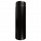 Vastag falú füstcső 120/1000mm fekete